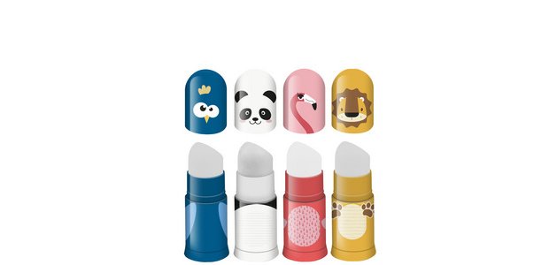 FABER-CASTELL Combi gomme - taille-crayon Faces, présentoir