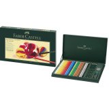 FABER-CASTELL Crayon de couleur POLYCHROMOS, étui cadeau