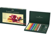 FABER-CASTELL Crayon de couleur POLYCHROMOS, étui cadeau