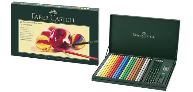 FABER-CASTELL Crayon de couleur POLYCHROMOS, étui cadeau