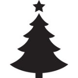 Perforateur à motif 'Flexi Stanzer', sapin