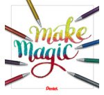 Stylo roller à encre gel Hybrid Dual Metallic, set