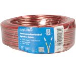 Câble pour haut-parleurs, 2 x 2,5 mm2, 50 m