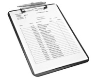 Blokhouder A4 in polystyreen