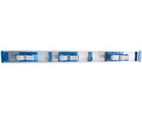Porte-balais ECO TRIO, glissière en plastique