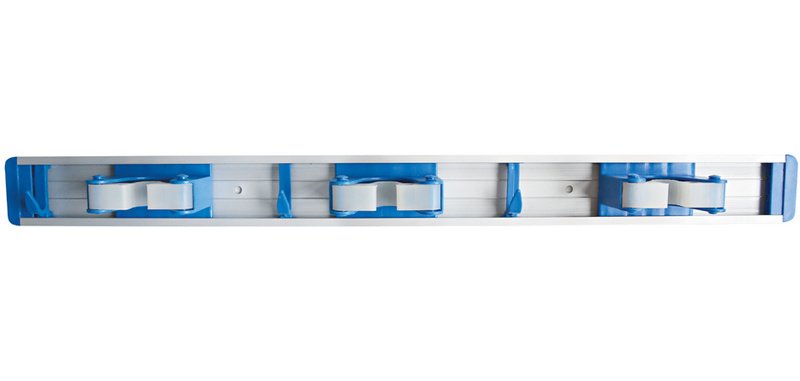 Porte-balais ECO TRIO, glissière en plastique