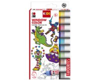 KiDS Window Color, kit de 10, assorti