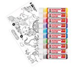 KiDS Window Color, kit de 10, assorti