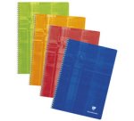 Cahier reliure intégrale 17x22 cm 120 pages grands carreaux - Assortis