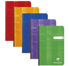 Carnet brochure, 110 x 170 mm, quadrillé 5x5