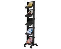Porte-prospectus Corner easyDisplays, noir