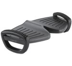 Repose-pieds, compact, noir