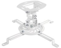 Support de plafond pour vidéoprojecteur, blanc