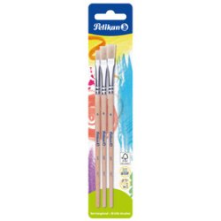 Kit de pinceau brosse 613 F, 3 pièces, assorti