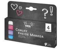 Krijtmarker Chalky medium - kit van 4 stuks