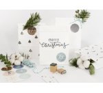 Calendrier de l'Avent 'sachets en papier uni', blanc