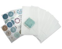 Calendrier de l'Avent 'sachets en papier naturel'
