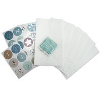 Calendrier de l'Avent 'sachets en papier naturel'