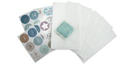 Calendrier de l'Avent 'sachets en papier naturel'