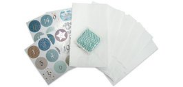 Calendrier de l'Avent 'sachets en papier naturel'