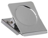 Pince à dessin avec aimant, 40 mm, argent