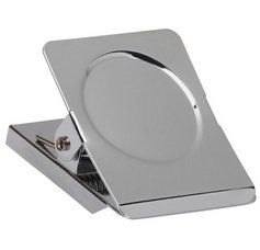 Pince à dessin avec aimant, 40 mm, argent