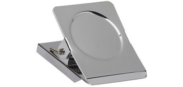 Pince à dessin avec aimant, 40 mm, argent