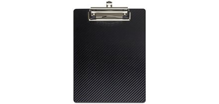 Porte-bloc flexx, A5, en PP, noir