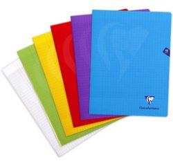 Cahier piqûre Mimesys, 240 x 320 mm, séyès