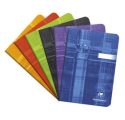 Cahier piqué, A5, uni, 96 pages