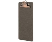 Porte-addition à pince, en bois, marron