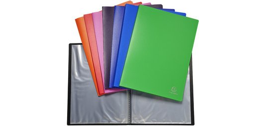 Protège-documents Opaque, A4, PP, assorti