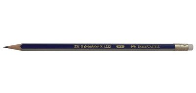 FABER-CASTELL Crayon graphite GOLDFABER, hexagonal, degré de