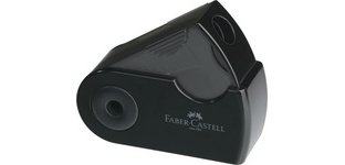 FABER-CASTELL Taille-crayon SLEEVE MINI, noir