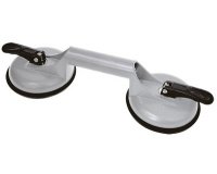 Ventouse de levage Aluminium, double, charge: 80/100 kg