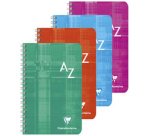 Répertoire spirale,110 x 170 mm,quadrillé 5x5