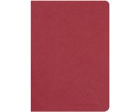 Cahier piqué Age Bag A5 96 pages uni - Rouge