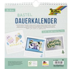 Calendrier mural créatif, 230 x 240 mm