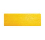 Marquage de place, trait, autocollant, jaune