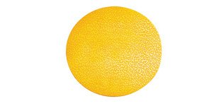 Marquage de place, rond, autocollant, jaune