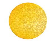 Marquage de place, rond, autocollant, jaune