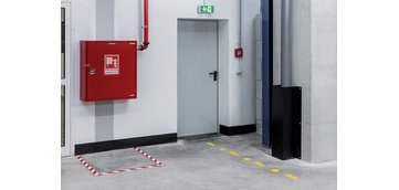 Bande de marquage au sol DURALINE STRONG, vert/blanc