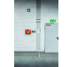 Bande de marquage au sol DURALINE STRONG, vert/blanc