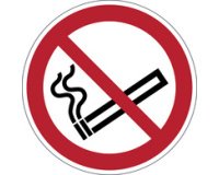 Panneau d'interdiction Défense de fumer