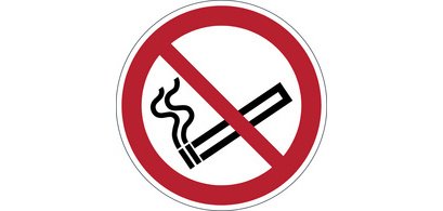 Panneau d'interdiction Défense de fumer