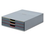 Module de classement VARICOLOR 3, avec 3 tiroirs