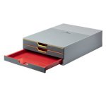 Module de classement VARICOLOR 3, avec 3 tiroirs