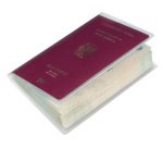 Pochette double pour passeport, format: 189 x 129 mm
