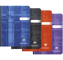 Cahier broché, 148 x 210 mm, quadrillé 5/5