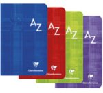 Répertoire piqué 11x17 cm 96 pages grands carreaux - Assortis